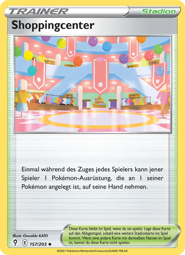 Karte Shoppingcenter aus Drachenwandel, Nummer 157/203