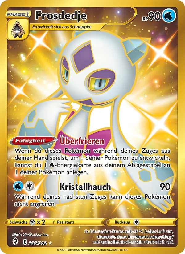 Karte Frosdedje aus Drachenwandel, Nummer 226/203