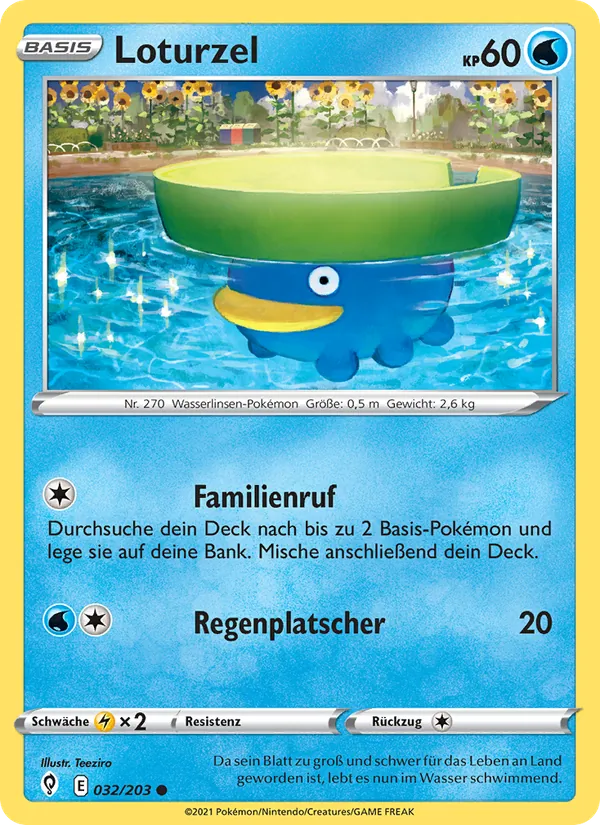 Karte Loturzel aus Drachenwandel, Nummer 32/203