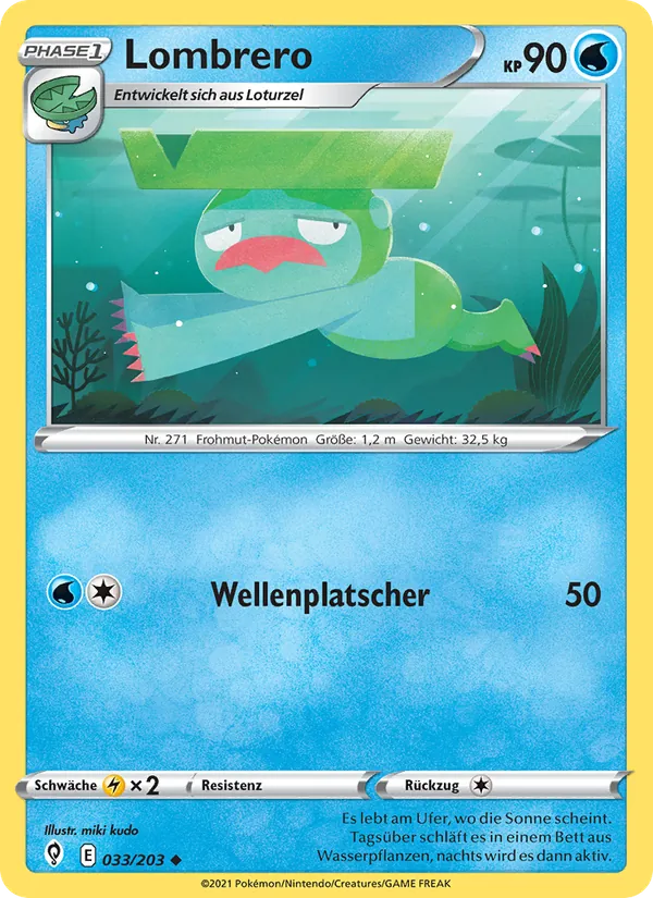 Karte Lombrero aus Drachenwandel, Nummer 33/203