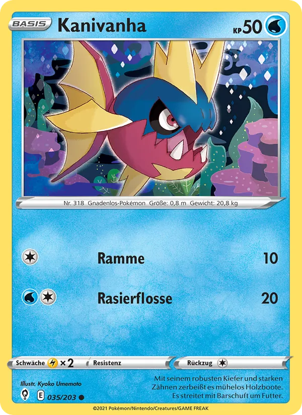 Karte Kanivanha aus Drachenwandel, Nummer 35/203