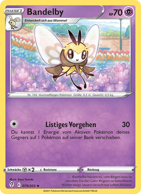 Karte Bandelby aus Drachenwandel, Nummer 79/203