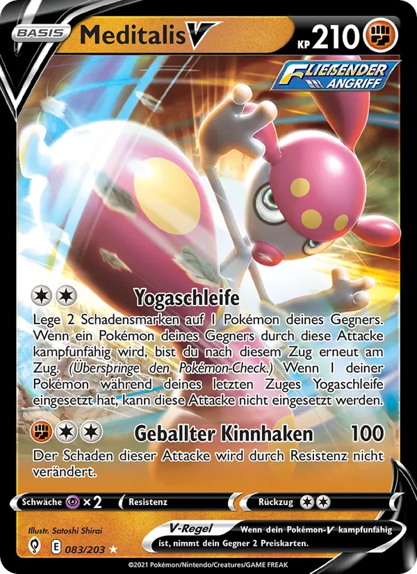 Karte Meditalis V aus Drachenwandel, Nummer 83/203