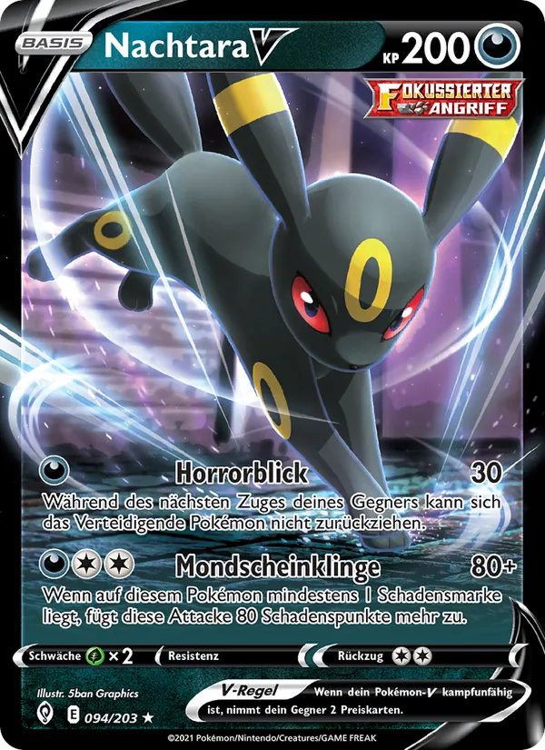 Karte Nachtara V aus Drachenwandel, Nummer 94/203