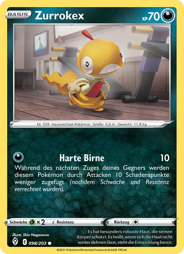 Karte Zurrokex aus Drachenwandel, Nummer 98/203