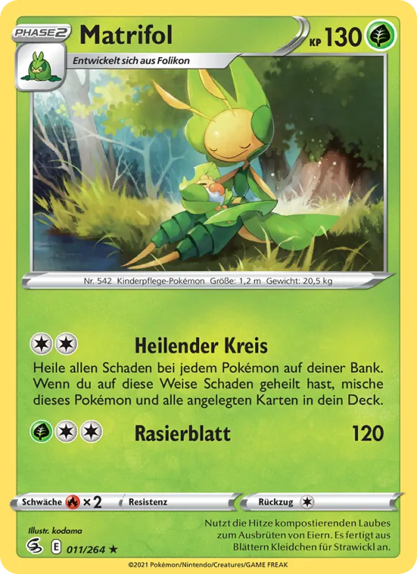 Karte Matrifol aus Fusionsangriff, Nummer 11/264