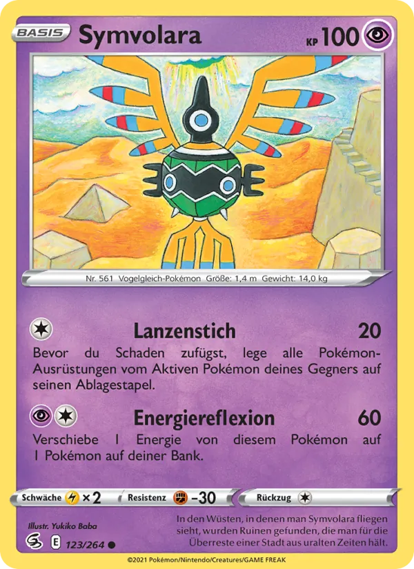 Karte Symvolara aus Fusionsangriff, Nummer 123/264