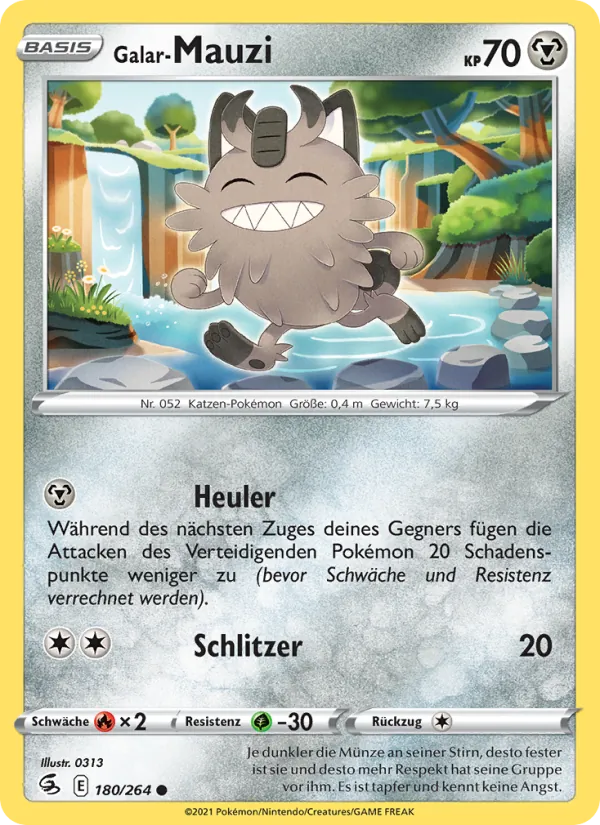 Karte Galar-Mauzi aus Fusionsangriff, Nummer 180/264