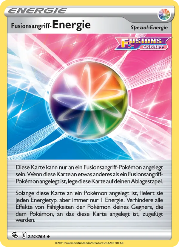 Karte Fusionsangriff-Energie aus Fusionsangriff, Nummer 244/264