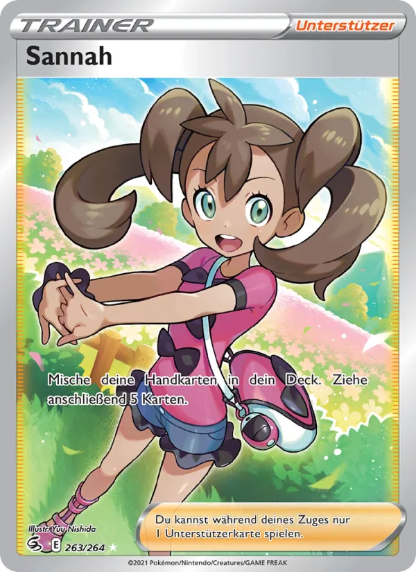 Karte Sannah aus Fusionsangriff, Nummer 263/264