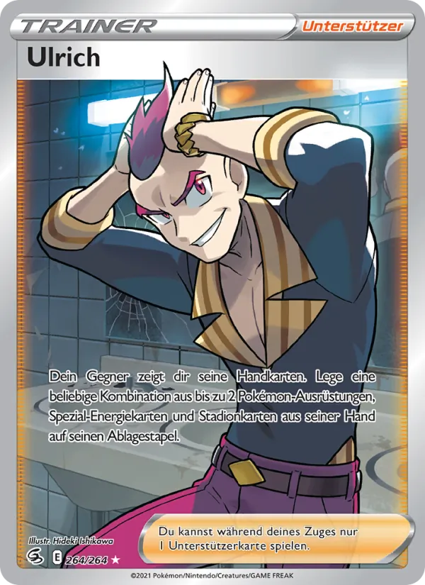 Karte Ulrich aus Fusionsangriff, Nummer 264/264