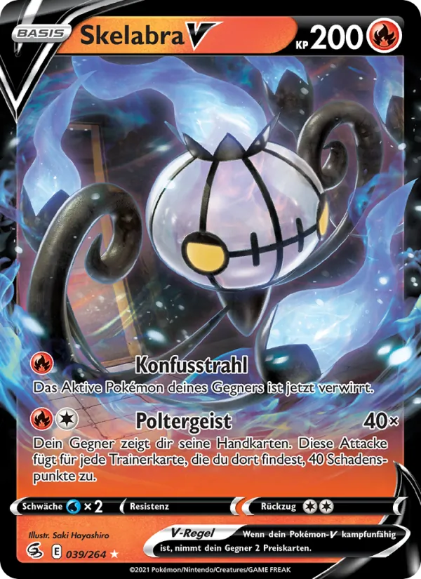 Karte Skelabra V aus Fusionsangriff, Nummer 39/264