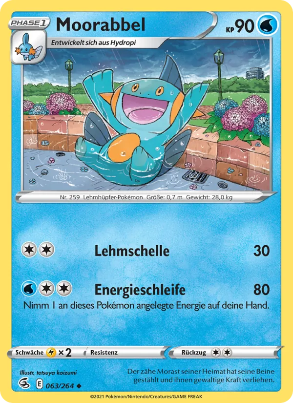 Karte Moorabbel aus Fusionsangriff, Nummer 63/264