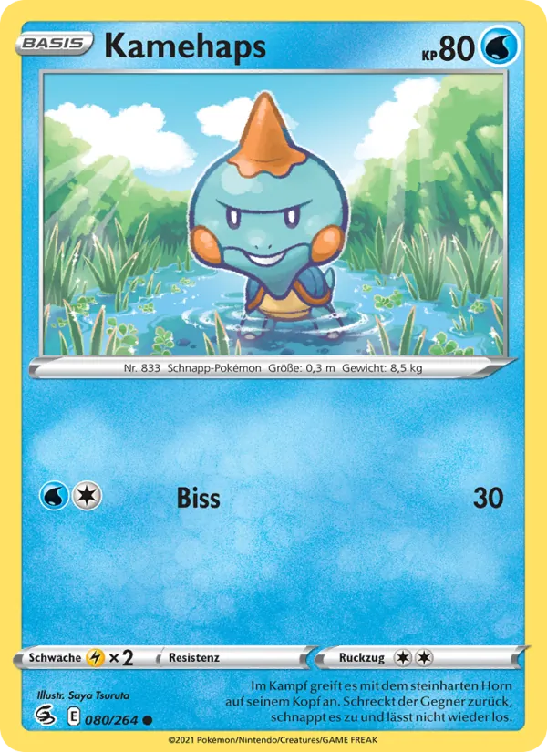 Karte Kamehaps aus Fusionsangriff, Nummer 80/264