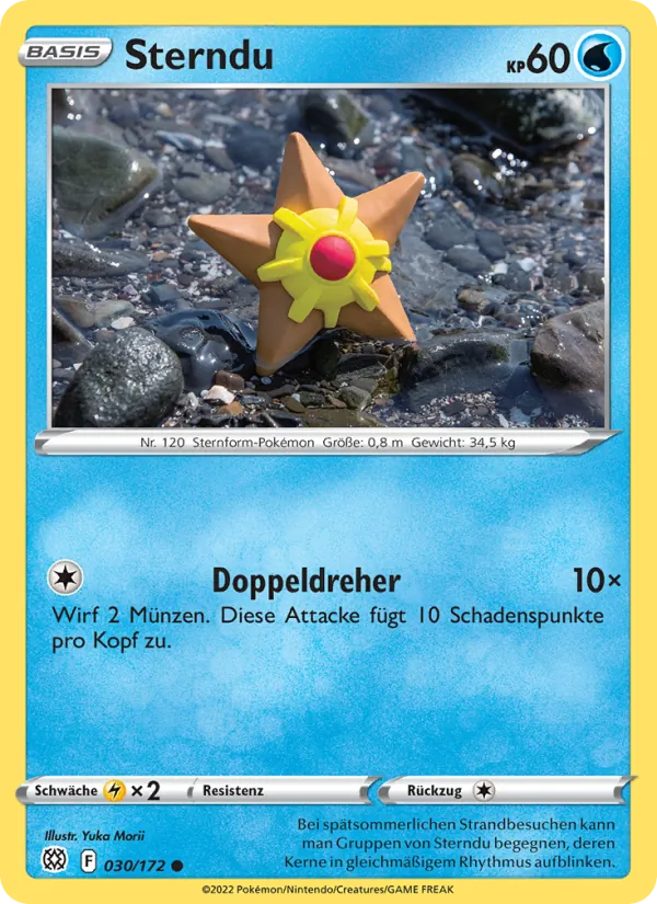 Karte Sterndu aus Strahlende Sterne, Nummer 030/172