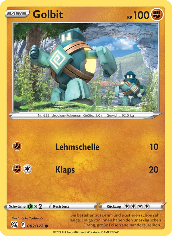 Karte Golbit aus Strahlende Sterne, Nummer 082/172