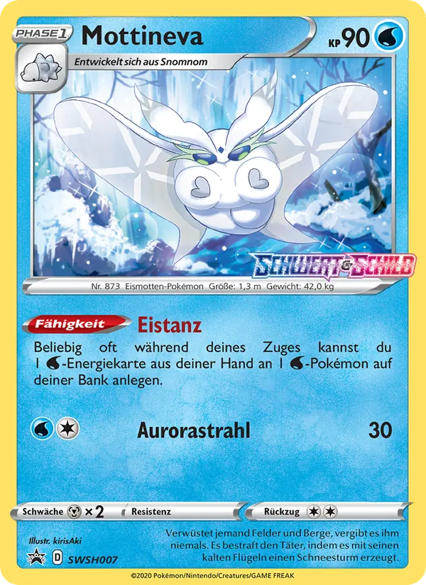 Karte Mottineva aus SCSC Promokarten, Nummer SWSH007/307