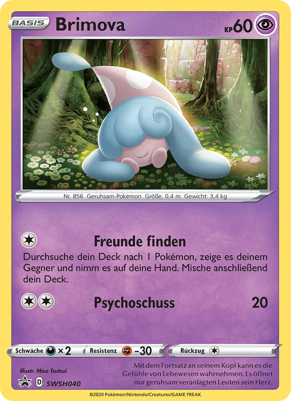 Karte Brimova aus SCSC Promokarten, Nummer SWSH040/307