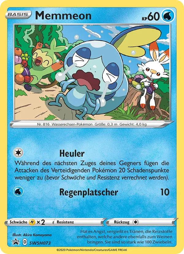 Karte Memmeon aus SCSC Promokarten, Nummer SWSH073/307