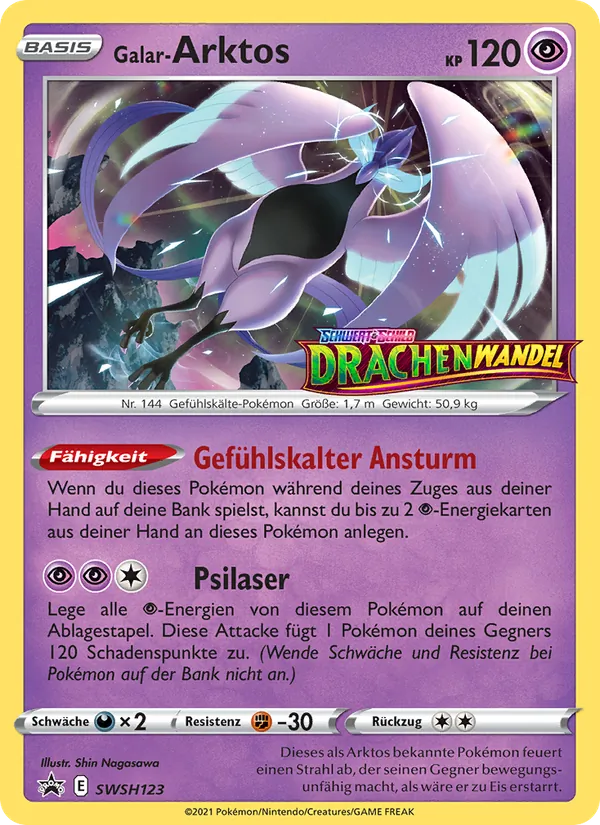 Karte Galar-Arktos aus SCSC Promokarten, Nummer SWSH123/307