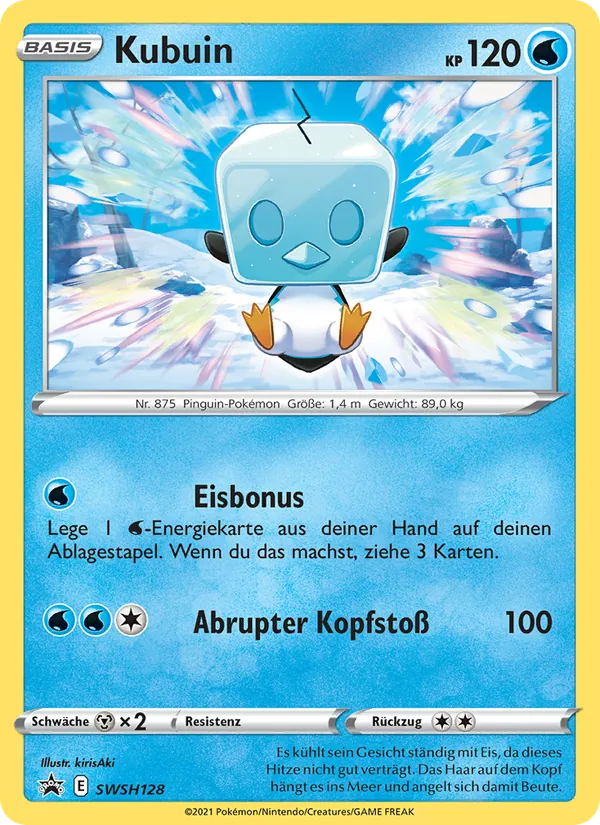 Karte Kubuin aus SCSC Promokarten, Nummer SWSH128/307