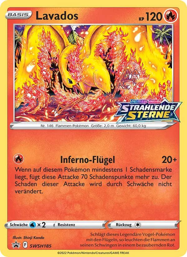 Karte Lavados aus SCSC Promokarten, Nummer SWSH185/307