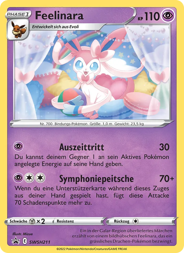 Karte Feelinara aus SCSC Promokarten, Nummer SWSH211/307