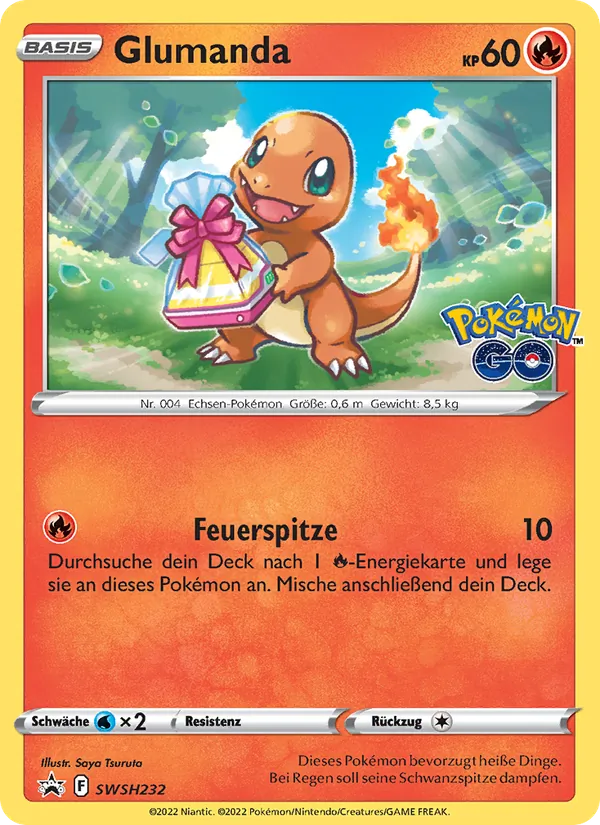 Karte Glumanda aus SCSC Promokarten, Nummer SWSH232/307