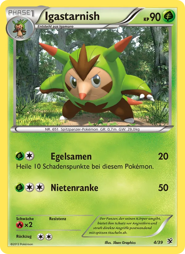Karte Igastarnish aus Willkommen in Kalos, Nummer 4/39