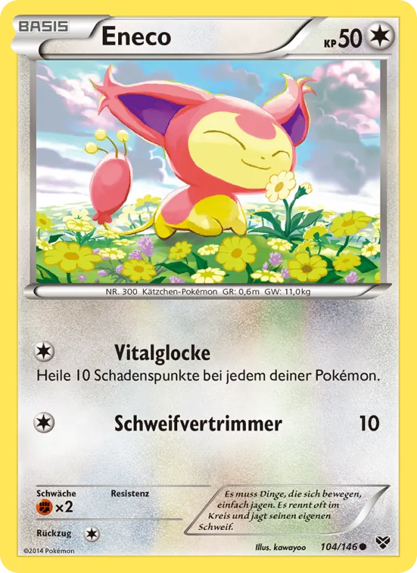 Karte Eneco aus XY, Nummer 104/146