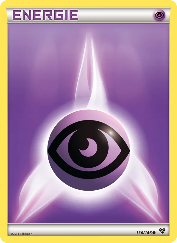 Karte Psycho-Energie aus XY, Nummer 136/146
