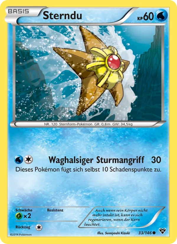 Karte Sterndu aus XY, Nummer 33/146