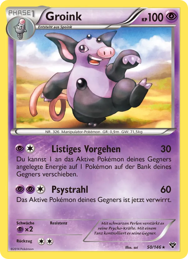 Karte Groink aus XY, Nummer 50/146
