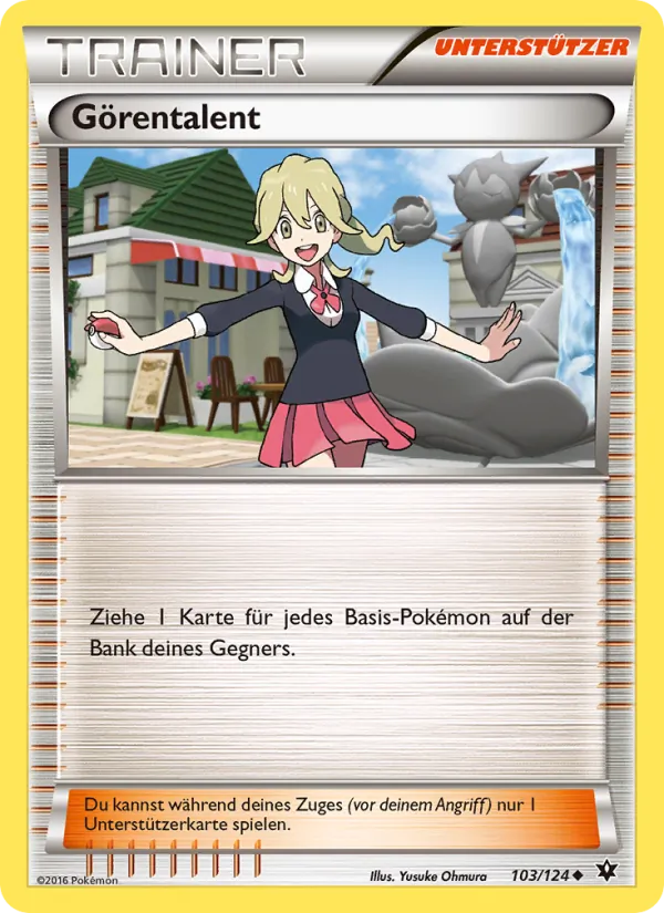 Karte Görentalent aus Schicksalsschmiede, Nummer 103/124