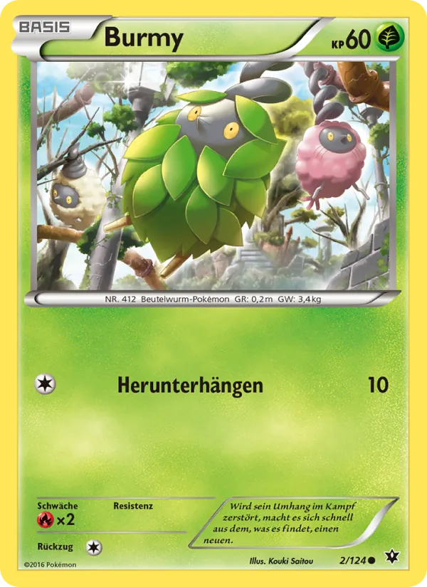 Karte Burmy aus Schicksalsschmiede, Nummer 2/124