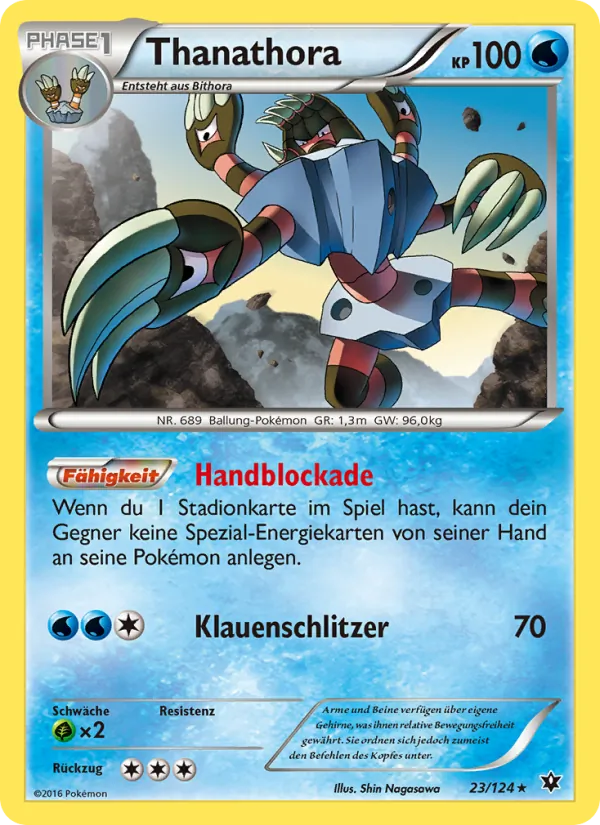 Karte Thanathora aus Schicksalsschmiede, Nummer 23/124