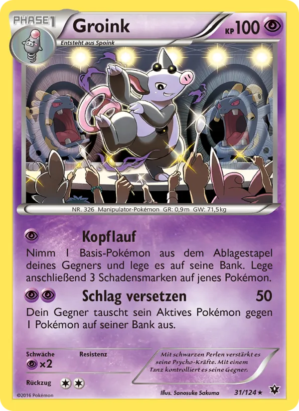 Karte Groink aus Schicksalsschmiede, Nummer 31/124