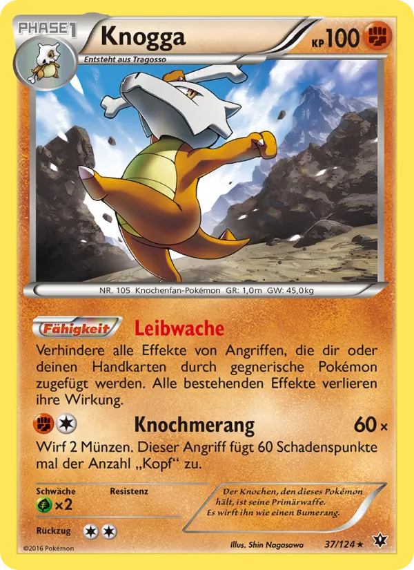 Karte Knogga aus Schicksalsschmiede, Nummer 37/124