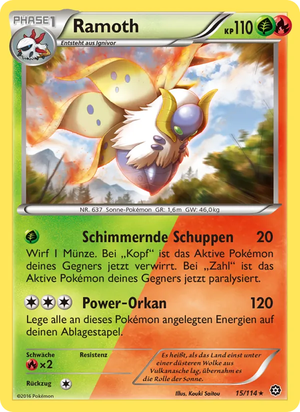 Karte Ramoth aus Dampfkessel, Nummer 15/114