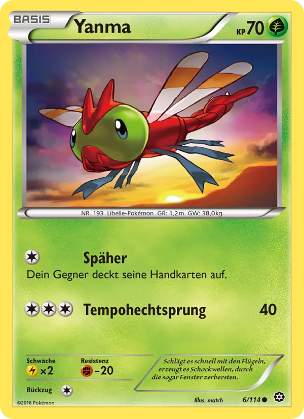 Karte Yanma aus Dampfkessel, Nummer 6/114
