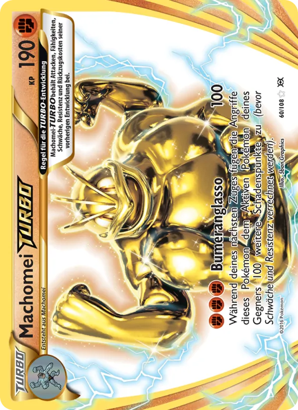 Karte Machomei-TURBO aus Evolution, Nummer 60/108