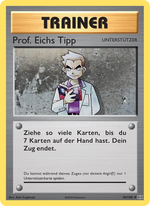 Karte Prof. Eichs Tipp aus Evolution, Nummer 84/108