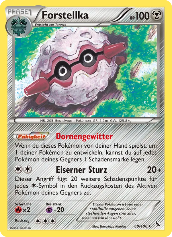 Karte Forstellka aus Flammenmeer, Nummer 60/106