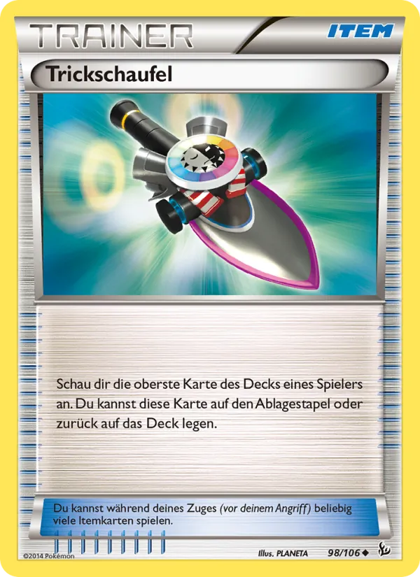 Karte Trickschaufel aus Flammenmeer, Nummer 98/106