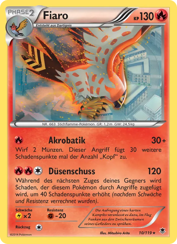 Karte Fiaro aus Phantomkräfte, Nummer 10/119
