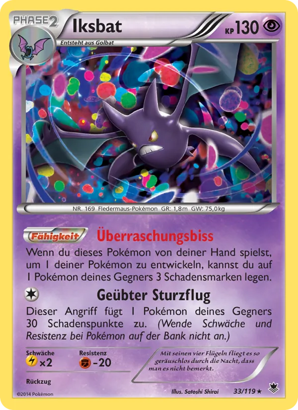 Karte Iksbat aus Phantomkräfte, Nummer 33/119