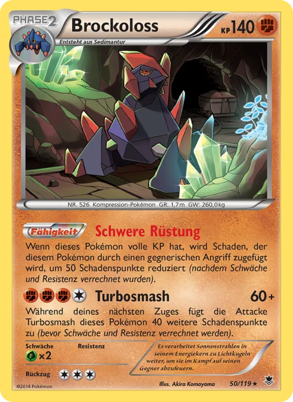 Karte Brockoloss aus Phantomkräfte, Nummer 50/119
