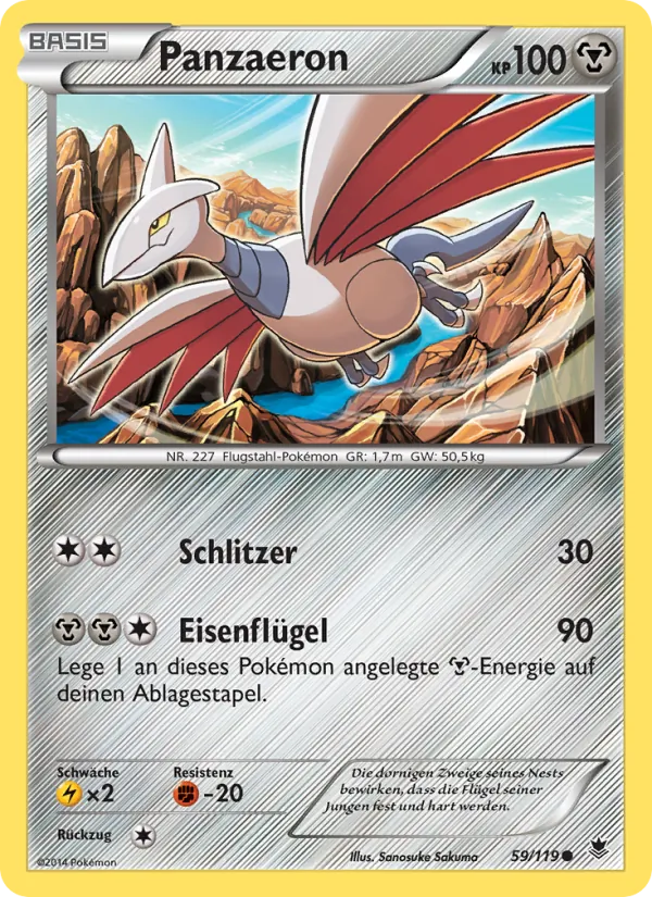 Karte Panzaeron aus Phantomkräfte, Nummer 59/119