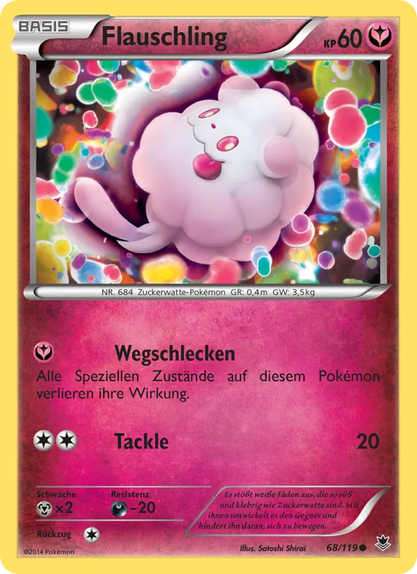 Karte Flauschling aus Phantomkräfte, Nummer 68/119