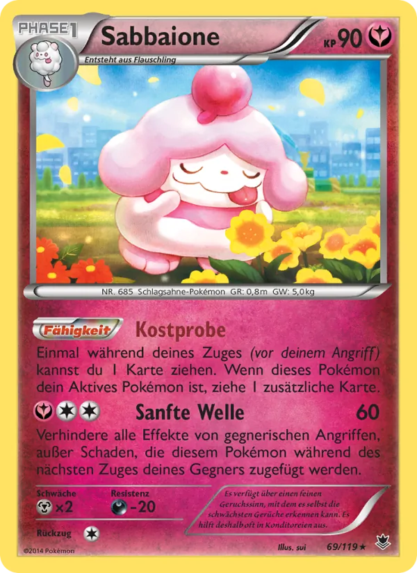Karte Sabbaione aus Phantomkräfte, Nummer 69/119